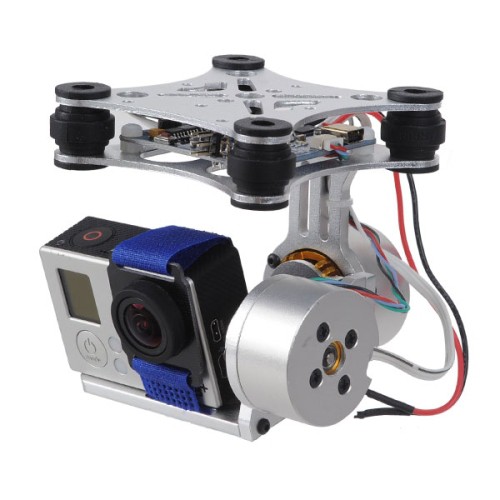 Gimbal Chống Rung 2 trục cho Gopro và SJCAM Nâng Cấp Chính Hãng