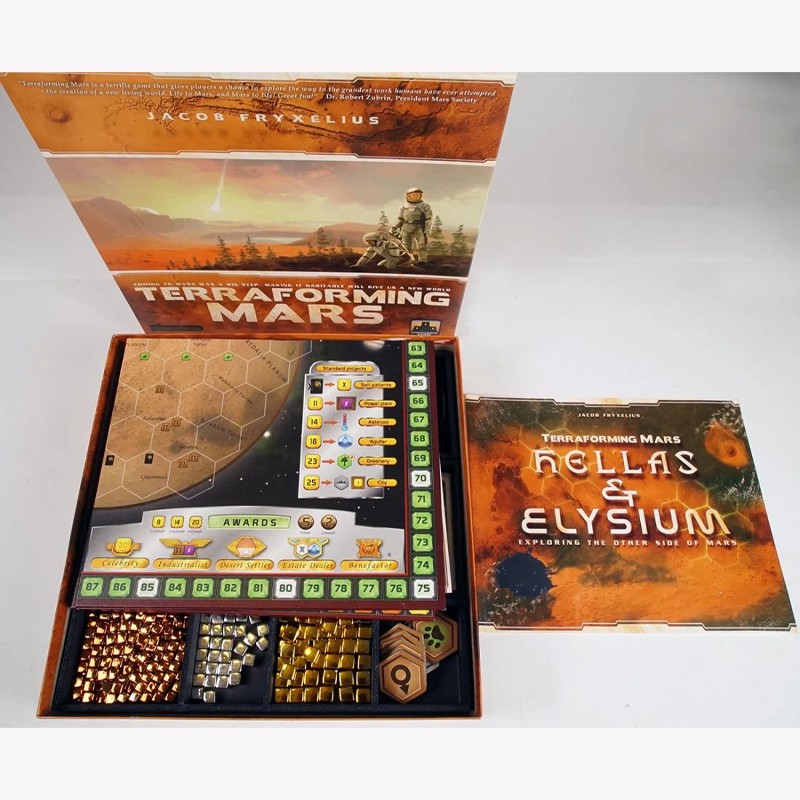 Trò chơi cờ Terraforming Mars phiên bản Tiếng Anh vui nhộn
