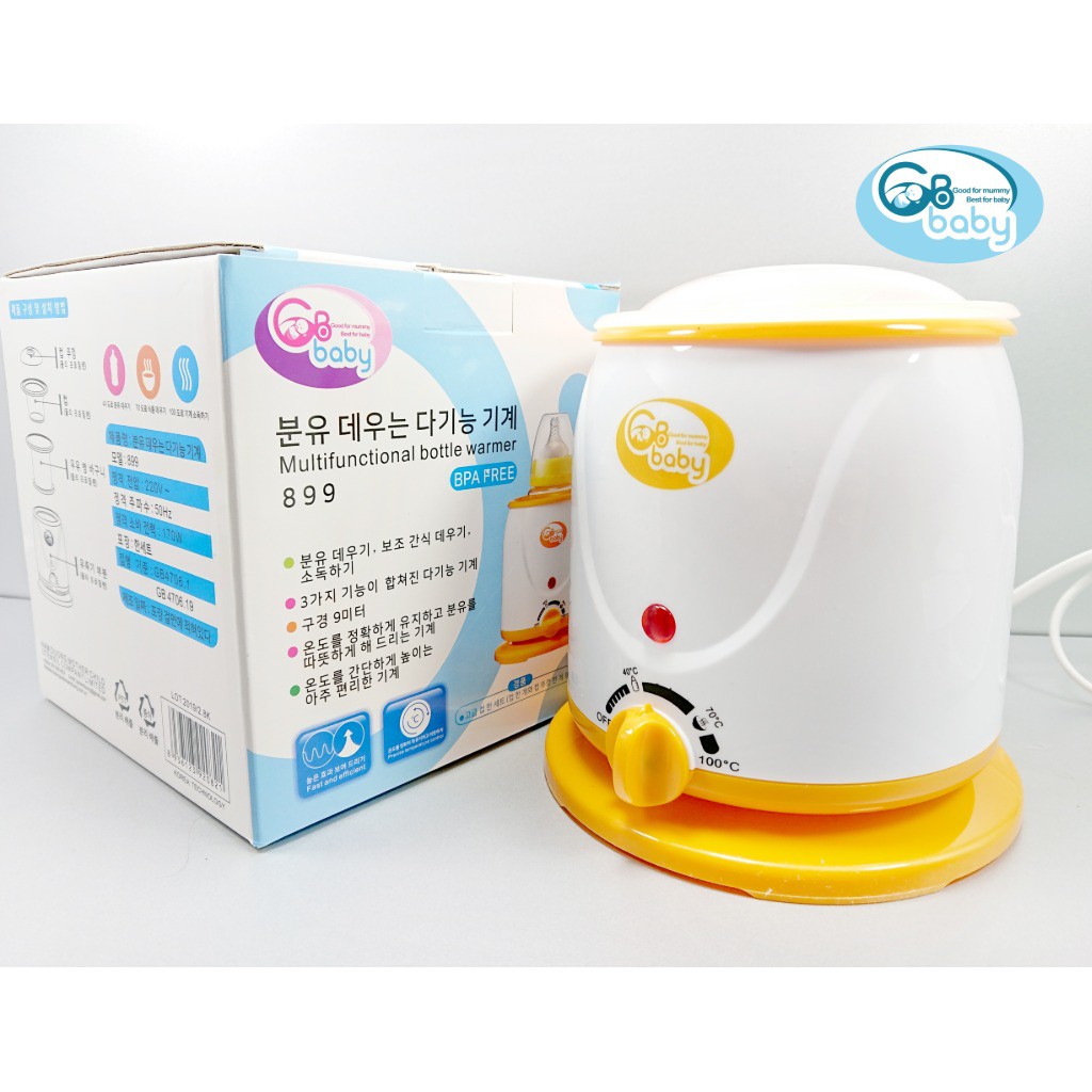 Máy hâm sữa 3 chức năng GB-Baby Chính Hãng