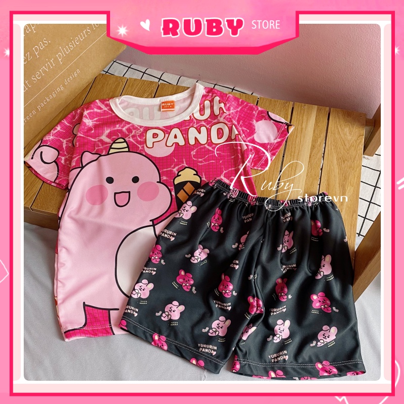 Đồ bộ mặc nhà BIG SIZE ❤️ Set bộ bé gái (5KG - 70KG) chất vải mềm mịn mát co giãn thoải mái ❤️ DBRBD