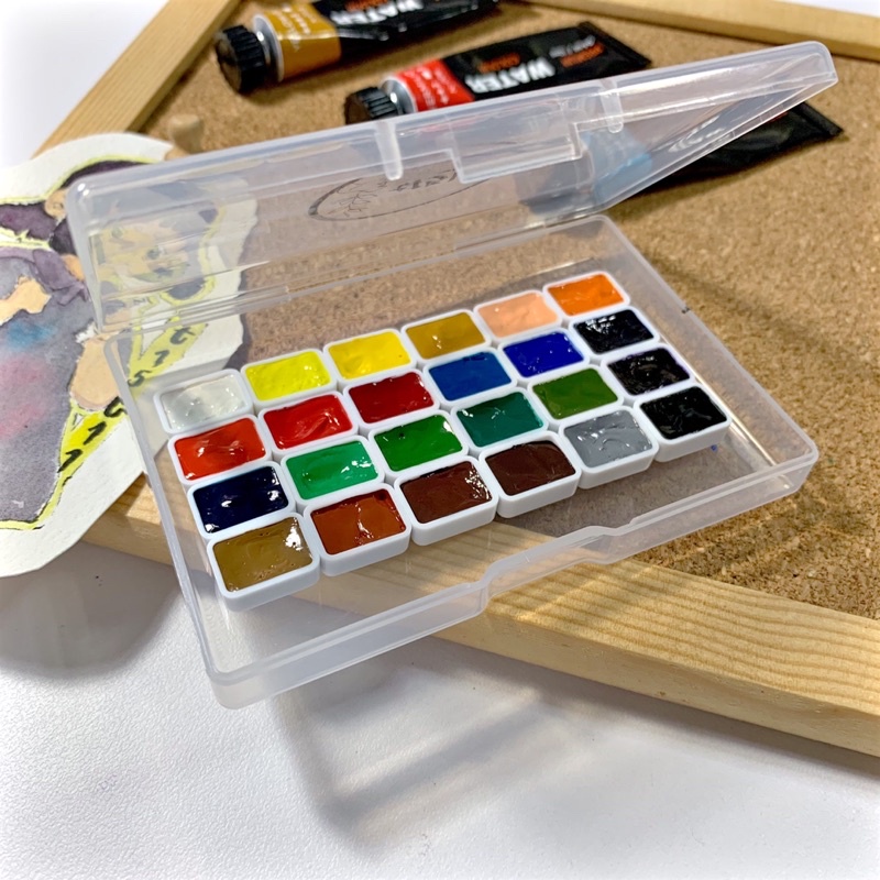 [t15l11] Màu nước Giorgione pocket 24 màu 0.6ml