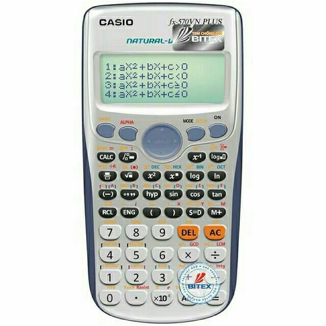 Máy tính fx570 phus cho học sinh