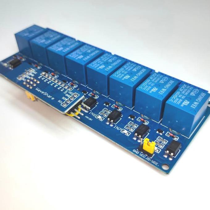 Mô Đun Rơ Le 8ch I2c Sda Scl 8channel 5v I2c Pcf8574t Arduino