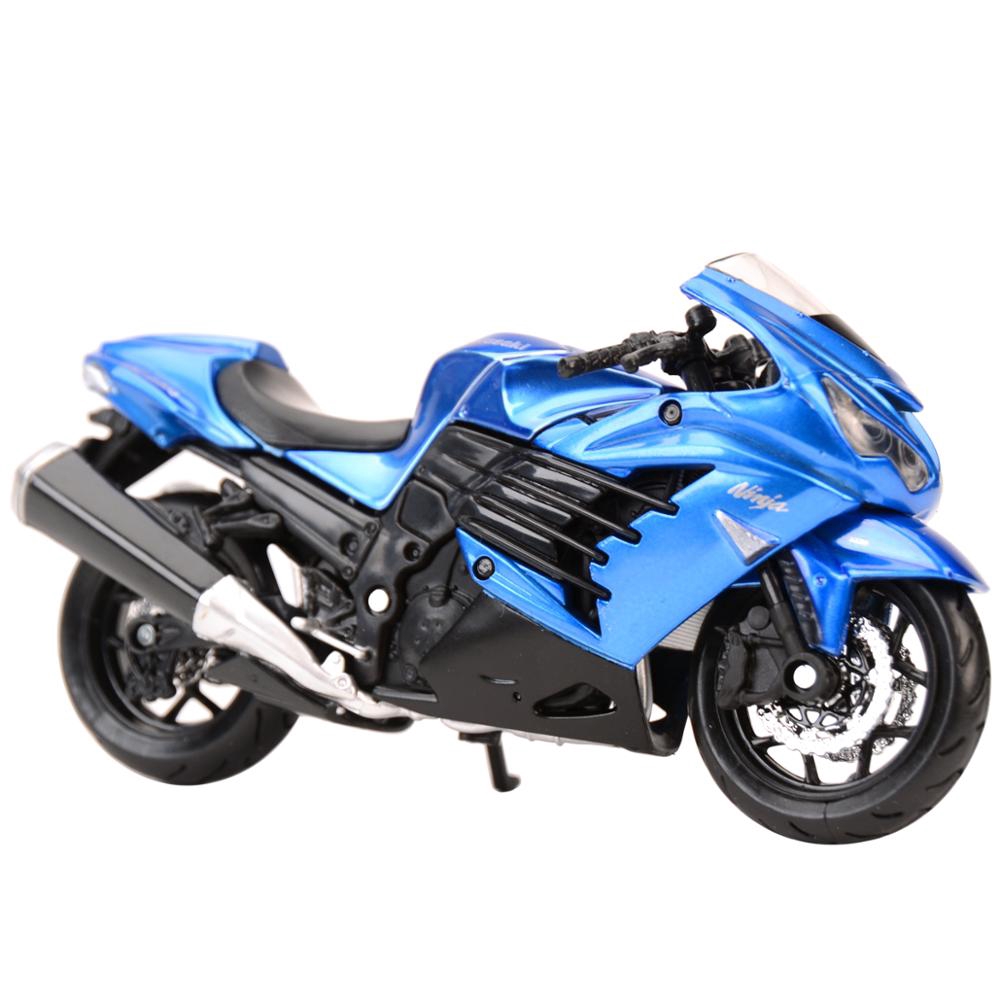 Maisto 1:18 Kawasaki Ninja ZX-14R Die Cast Đồ chơi mô hình tĩnh mô tô sưu tầm