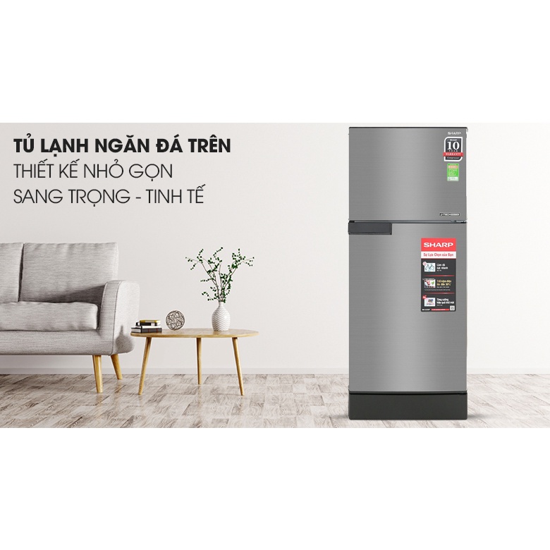 tủ lạnh Sharp Inverter 150 lít X176ESL