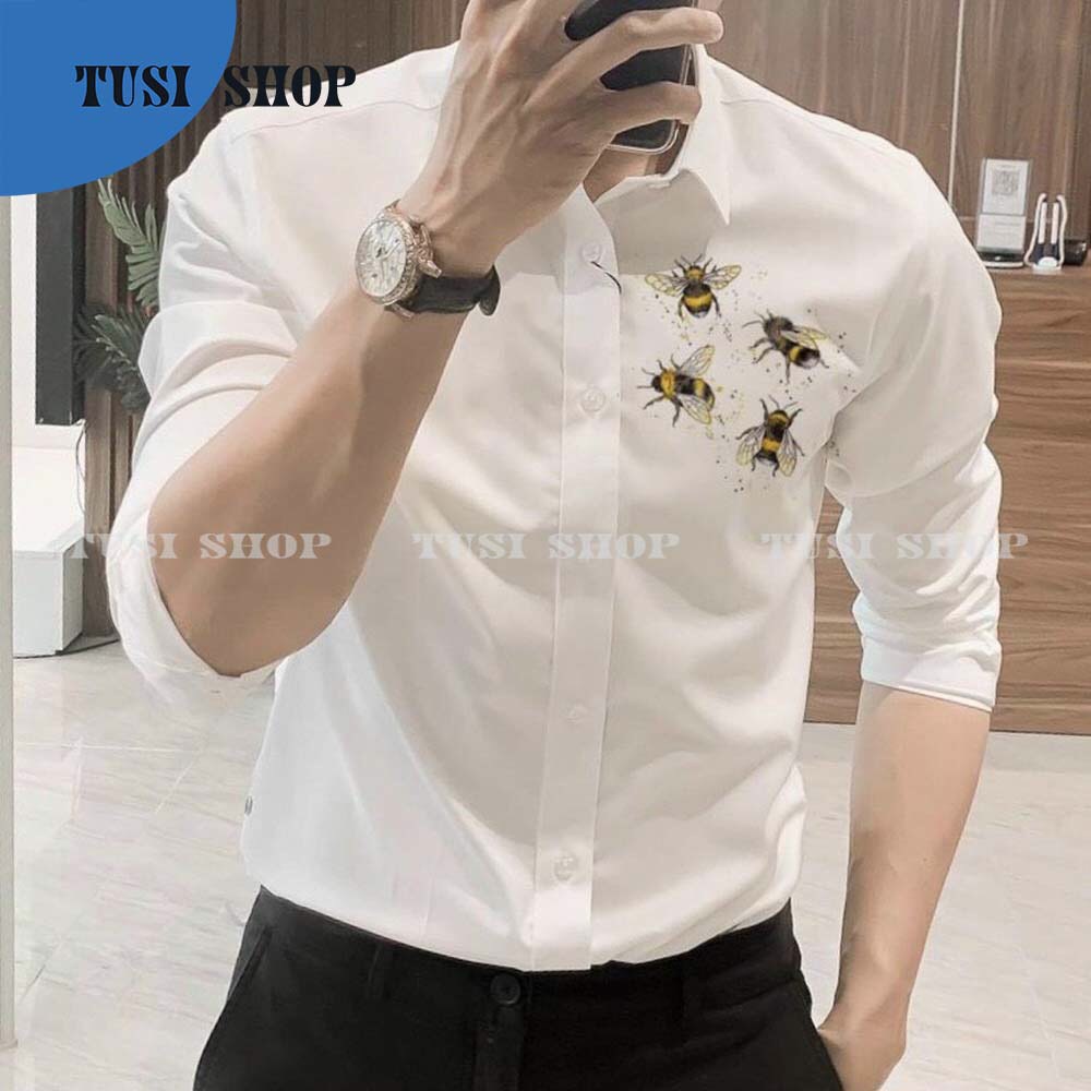 [SIÊU GIẢM GIÁ] SMI15 Áo sơ mi nam nữ cặp đôi chất liệu kate lụa in họa tiết BURBARRY | BigBuy360 - bigbuy360.vn