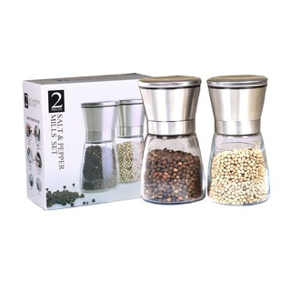 Lọ Xay tiêu nắp inox