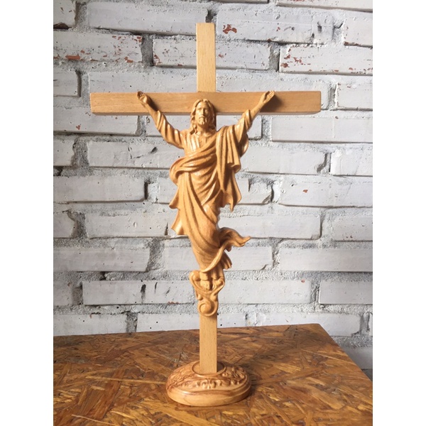 Tượng chúa phục sinh, cao 20cm, để bàn