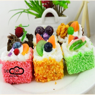 Bánh Gato vỏ cốm 🥧FREESHIP🥧rang trí, đạo cụ nhà bếp, picnic, quay phim chụp ảnh - SkyDecor