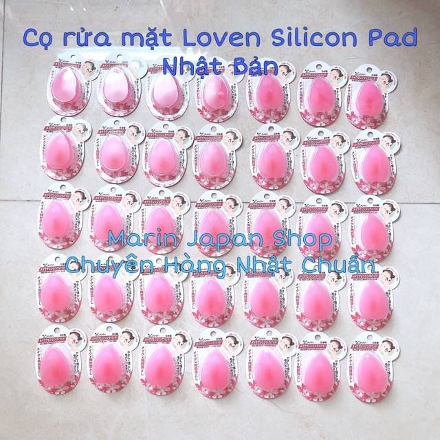 (Sale 60k->45k) Cọ rửa mặt Silicon mềm Loven Make Cleansing Pad Nhật Bản | BigBuy360 - bigbuy360.vn