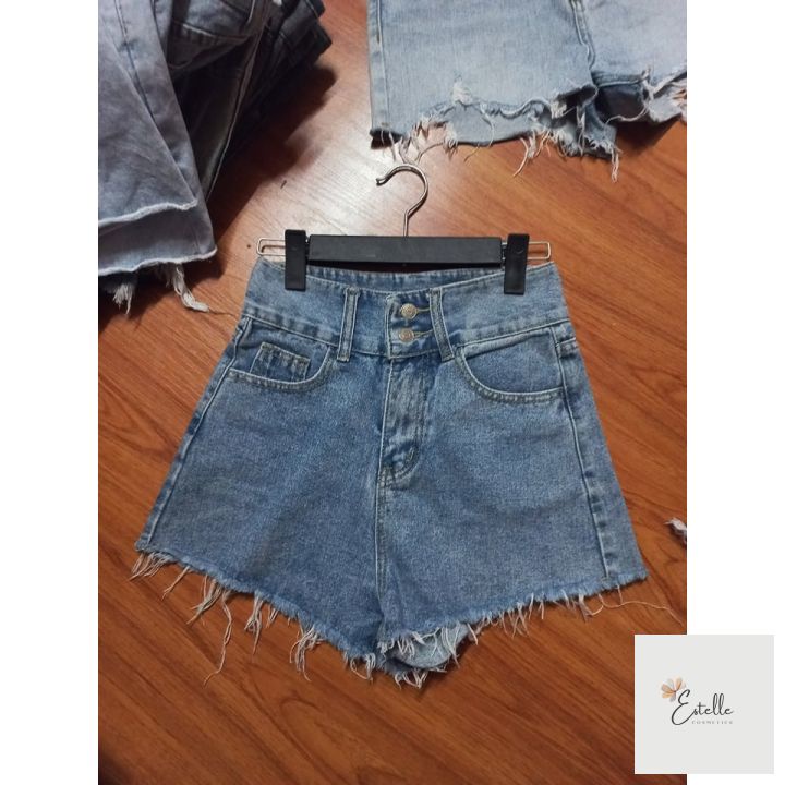 ( Ảnh Thật ) Quần short nữ chất jean ống rách, quần sooc bò nữ rách ống vải bò bền đẹp, dễ phối đồ cho nữ
