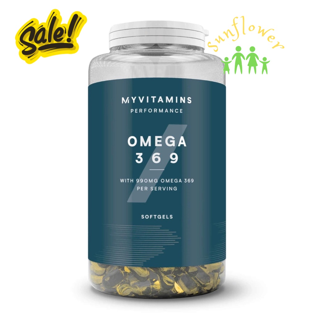 Viên uống Omega 369 Myvitamins hộp 120 viên
