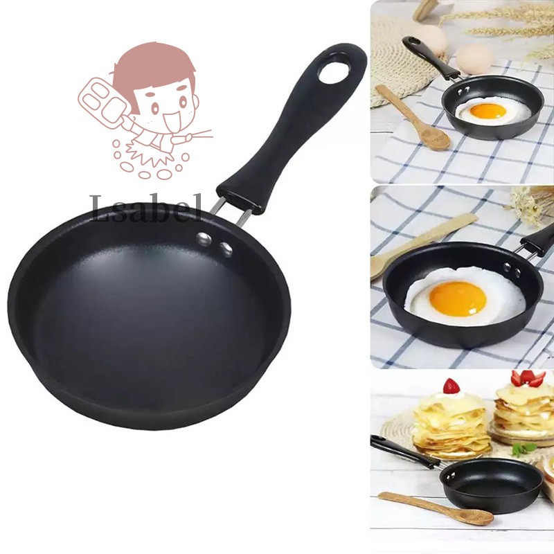 Chảo mini chống dính 12cm tiện dụng dùng trong nhà bếp