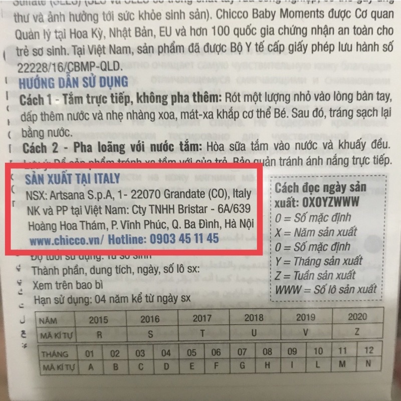 Lăn bôi vết muỗi đốt, côn trùng cắn Chicco