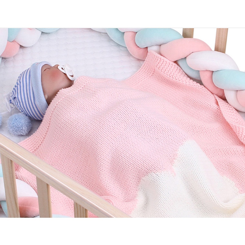 Chăn Dệt Kim Giữ Ấm Cho Bé Kích Thước 95x75cm