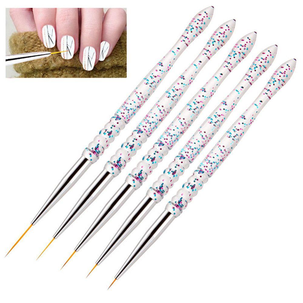 Bộ 5 Cọ Vẽ Trang Trí Móng Tay Nghệ Thuật