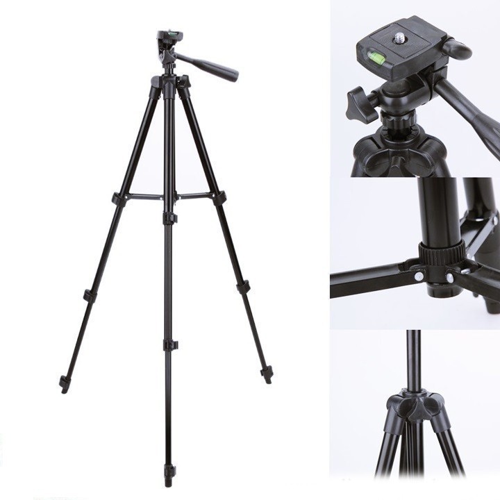 Gậy Chụp Hình 3 Chân Tripod Chống Rung TF 3120 Mẫu Mới Cứng Cáp Và Chắc Chắn Tặng Đầu Kẹp Điện Thoại có Remote Bluetooth | WebRaoVat - webraovat.net.vn