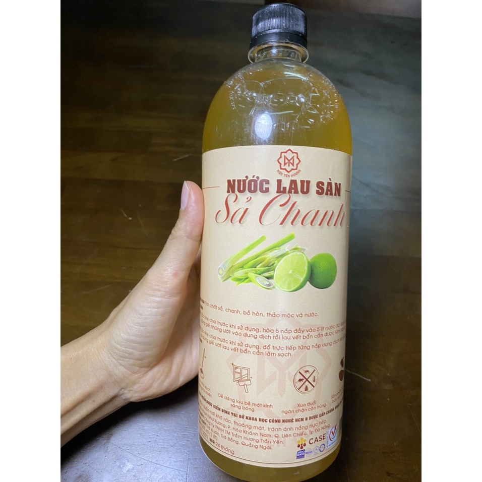 Nước lau sàn Thảo Mộc Sả Chanh nguyên chất 100% - MỘC YẾN HƯƠNG