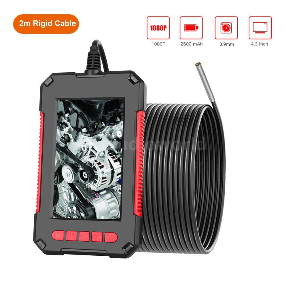 Camera Nội Soi P40 5.5mm 6 Bóng Led 4.3 Inch + Bộ Phụ Kiện Đi Kèm