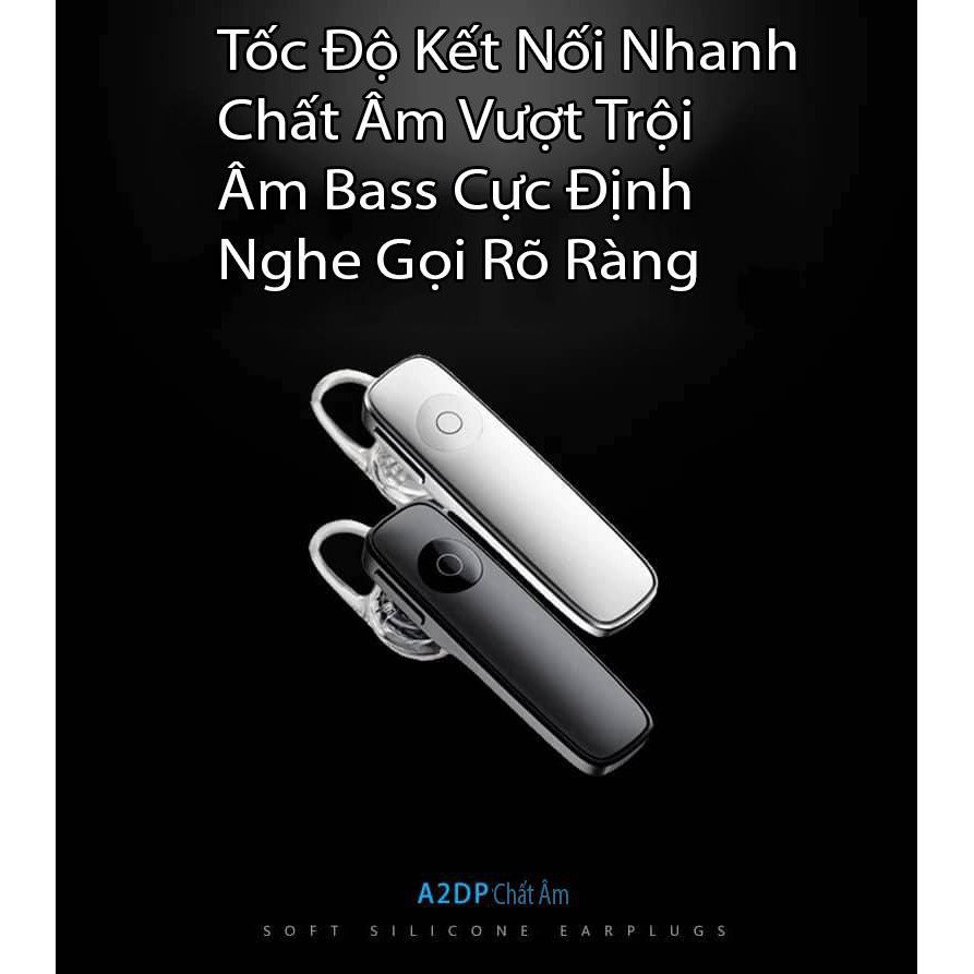 [RẺ MÀ CHẤT] Tai Nghe Bluetooth Thông Minh Tích Hợp Mic M165 Thu Âm Và Truyền Tải Âm Thanh Tốt