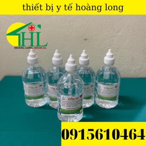 Cồn Y Tế Sát Trùng 90 Độ Thuận Phát Chai 500ml Phòng Dịch, Sát khuẩn, Sử Dụng Trong Y Tế, Spa, Thẩm Mỹ, Gia Đình