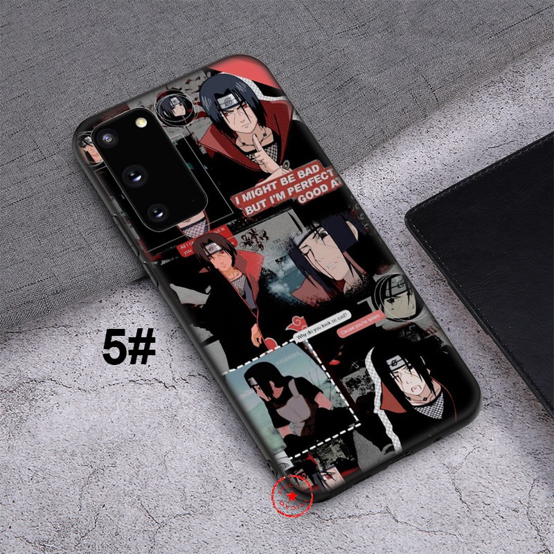 NARUTO Ốp Lưng Mềm In Hình Nhân Vật Uchiha Itachi Cho Samsung Galaxy J4 + J6 + J2 J7 J5 Prime Core Pro J4 J6 J8 2018 Plus J730