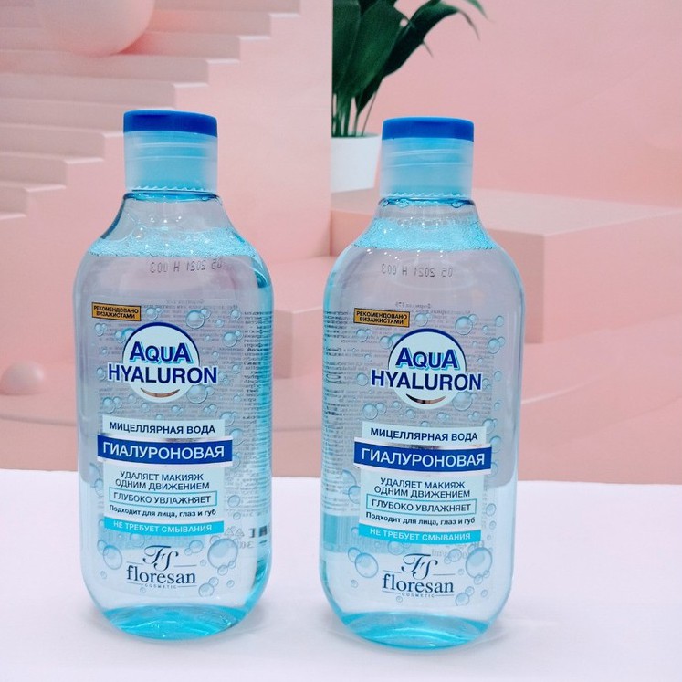 Nước tẩy trang Floresan, Aqua Hyaluron Micellar Water, 300 ml | BigBuy360 - bigbuy360.vn