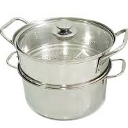 BỘ XỬNG INOX 26CM-NẮP KÍNH