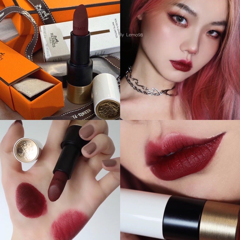 Son Hermes Matte Satin đủ mầu 21,75,64,85,33,68