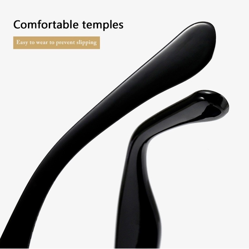 (KIQI-FASHION) COD Kính Mát Gọng Vuông Chống Tia Uv400 Phong Cách Cổ Điển Thời Trang Cho Nam Và Nữ