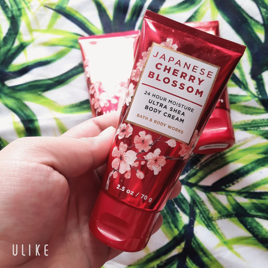 [70g] Sữa dưỡng thể Bath & Body Works Japanese Cherry Blossom Ultra Shea Body Cream