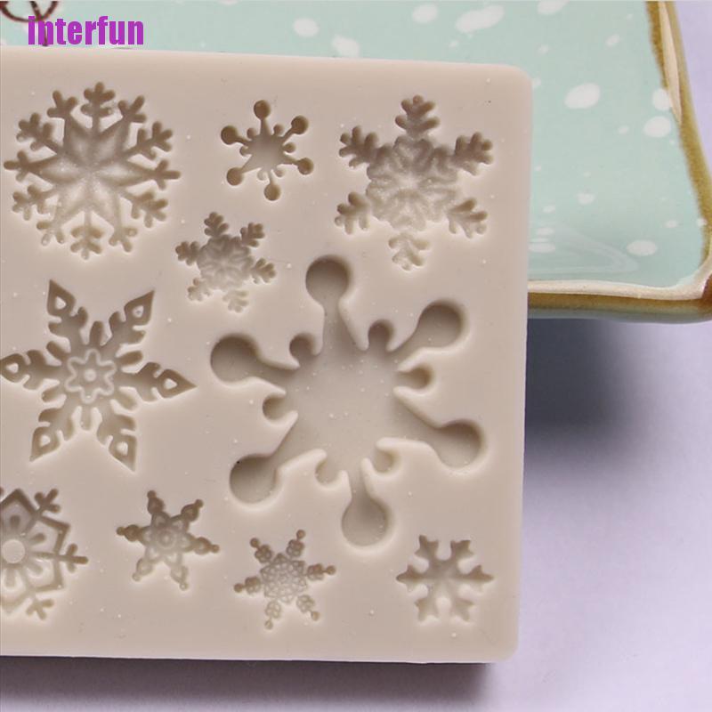 Khuôn Làm Bánh Bằng Silicone Chống Dính Phong Cách Giáng Sinh