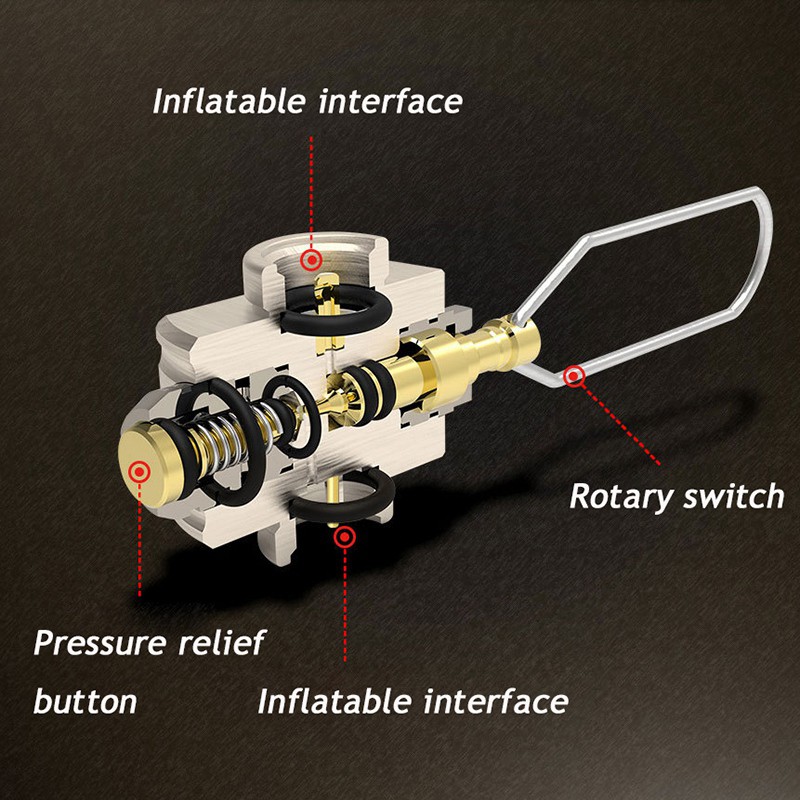 New Stock CAMPINGMOON Outdoor Gas Stove Converter for Camping Hiking Picnic