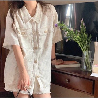 Set dạ tweed sang chảnh