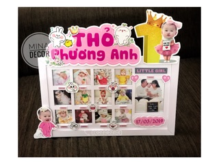 KHUNG ẢNH 12 THÁNG - Size M