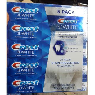 KEM ĐÁNH RĂNG CREST 3D WHITE ADVANCED WHITENING 158G của Mỹ