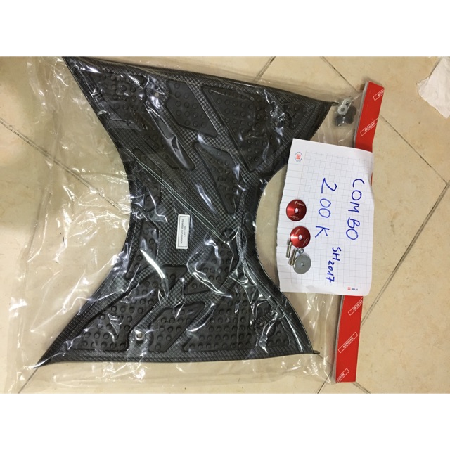 Combo thảm các bon và ốc gương sh 2017-2019