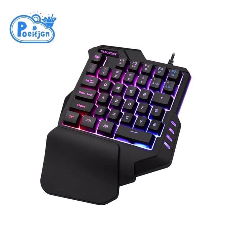 Bàn phím GAMING BLOODBAT G92. Bàn phím 1 tay chơi game tiện dụng