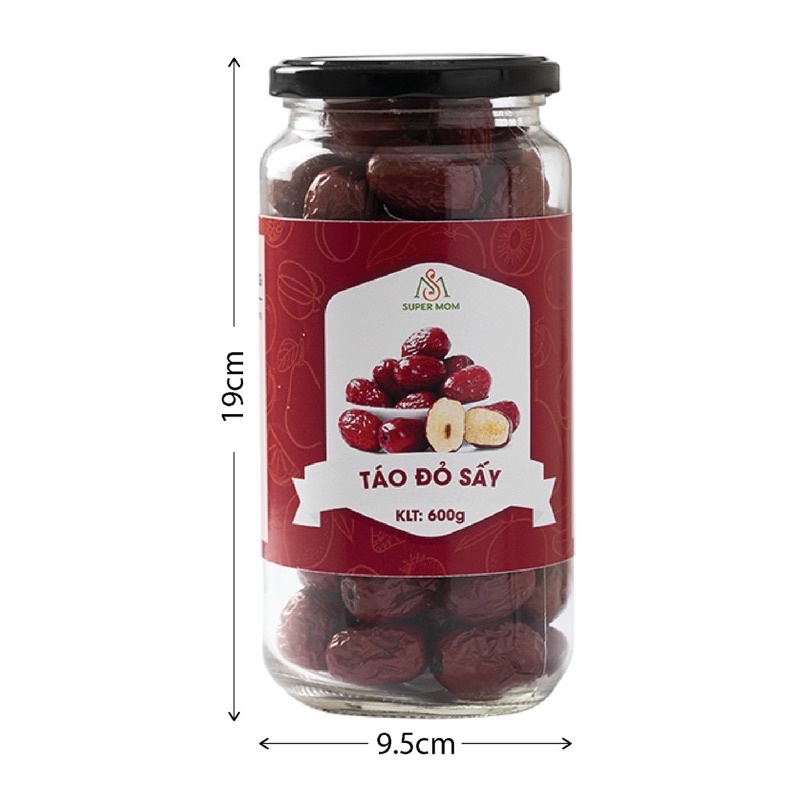 TÁO ĐEN SẤY DẺO KHÔNG ĐƯỜNG ăn vặt healthy cho người ăn kiêng ăn chay &amp; mẹ bầu giúp an thần giảm căng thẳng mệt mỏi