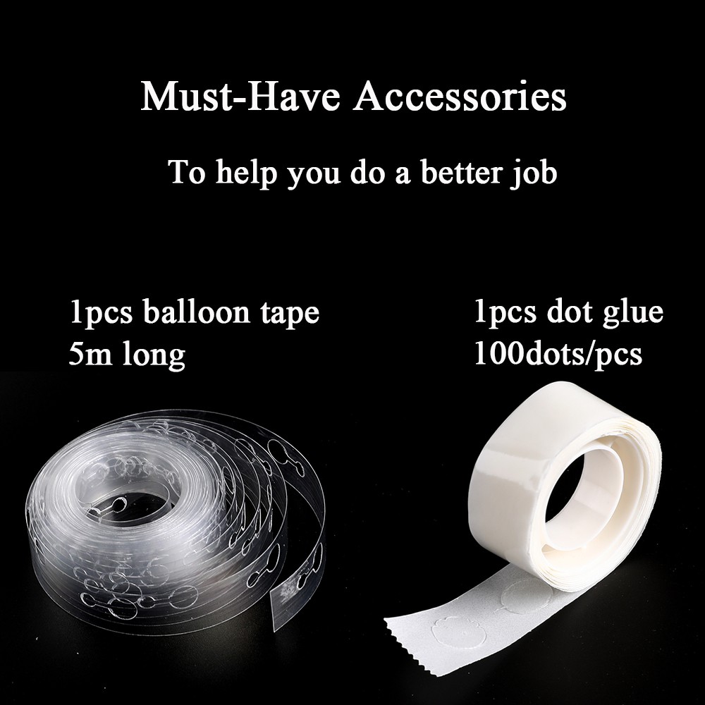 Set 106 Bong Bóng Trang Trí Tiệc Sinh Nhật Cho Bé