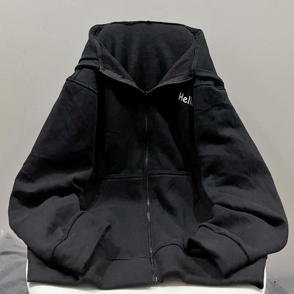 Áo khoác tay dài chữ Hello | BigBuy360 - bigbuy360.vn