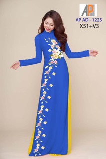 Vải áo dài đơn giản