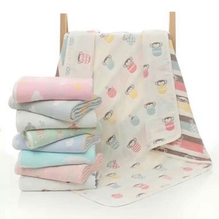 Khăn tắm 6 lớp sợi tre cao cấp LeeLee Kis