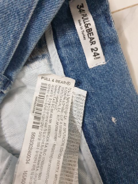 Quần Jeans Pull&Bear authentic sz 34