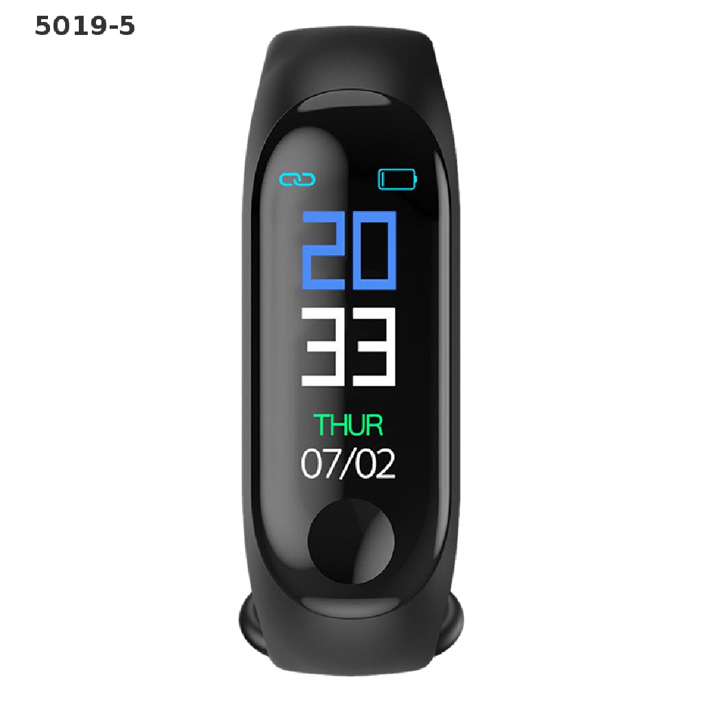 Bộ Vòng Đeo Tay Thông Minh 5019-5 M3 Giúp Theo Dõi Sức Khỏe Chuyên Dụng