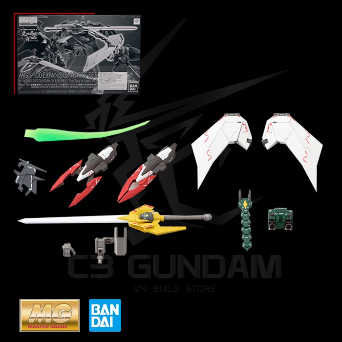 [P-BANDAI] MÔ HÌNH LẮP RÁP MG 1/100 EXPANSION PARTS SET FOR GUNDAM WING EW SERIES (The Glory of Losers Ver.) GUNPLA NHẬT