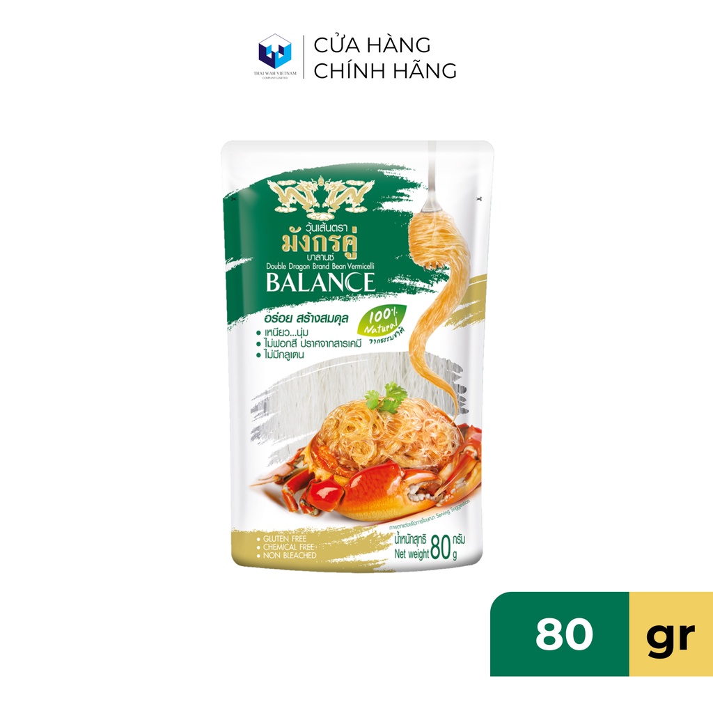 Miến Thái Đậu Xanh Song Long Balance 80g