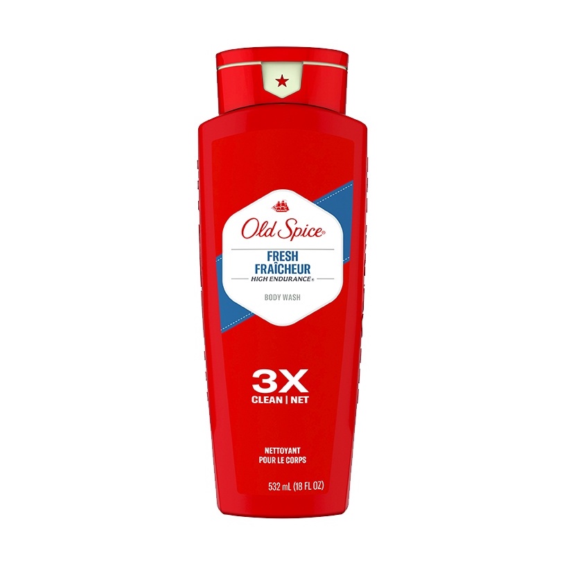 Sữa Tắm Old Spice Timber, Fiji, Bearglove, Wolfthorn 473ml/532ml - Nhập Khẩu Mỹ