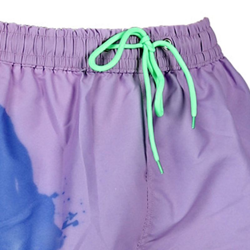 Quần Short Thể Thao Rút Dây Mau Khô Thay Đổi Màu Sắc Theo Nhiệt Độ Thời Trang Mùa Hè Cho Nam