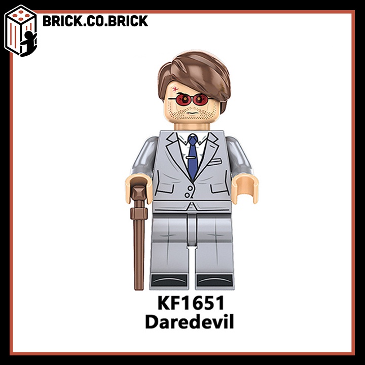 Mô hình Người nhện Spider Man No Way Home Đồ chơi Lắp ráp Siêu Anh Hùng Lizard Daredevil Sandman Green Goblin KF6154